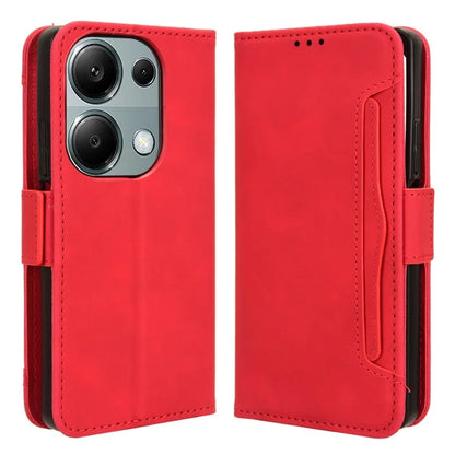 For Xiaomi Redmi Note 13 Pro 4G / Poco M6 Pro 4G Case Multiple Card Slots Leather Phone Cover