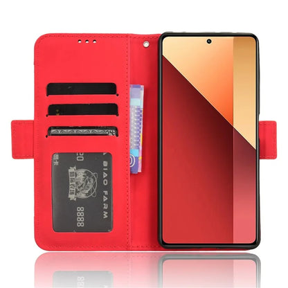 For Xiaomi Redmi Note 13 Pro 4G / Poco M6 Pro 4G Case Multiple Card Slots Leather Phone Cover