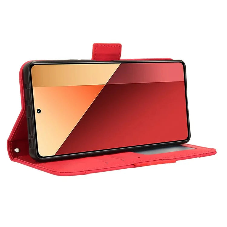For Xiaomi Redmi Note 13 Pro 4G / Poco M6 Pro 4G Case Multiple Card Slots Leather Phone Cover