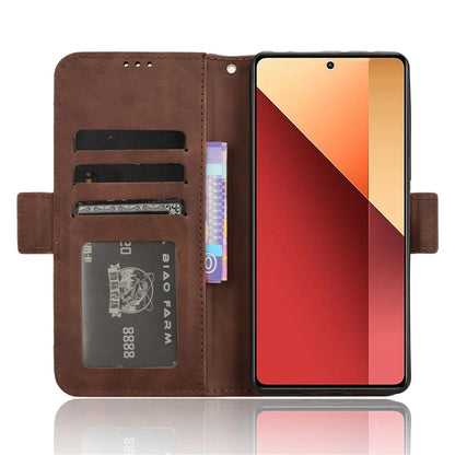 For Xiaomi Redmi Note 13 Pro 4G / Poco M6 Pro 4G Case Multiple Card Slots Leather Phone Cover