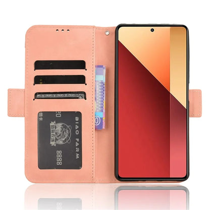 For Xiaomi Redmi Note 13 Pro 4G / Poco M6 Pro 4G Case Multiple Card Slots Leather Phone Cover