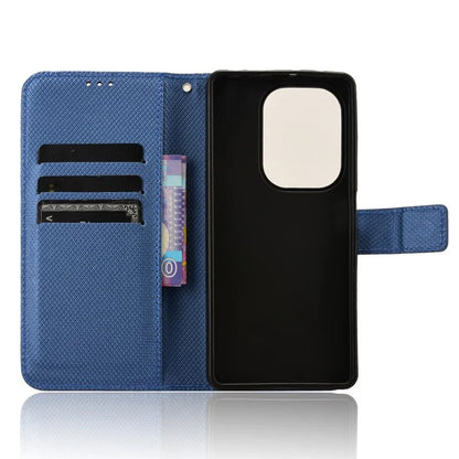 For Xiaomi Redmi Note 13 Pro 4G / Poco M6 Pro 4G Leather Case Diamond Texture Flip Protective Phone Cover