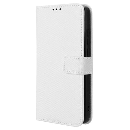 For Xiaomi Redmi Note 13 Pro 4G / Poco M6 Pro 4G Leather Case Diamond Texture Flip Protective Phone Cover