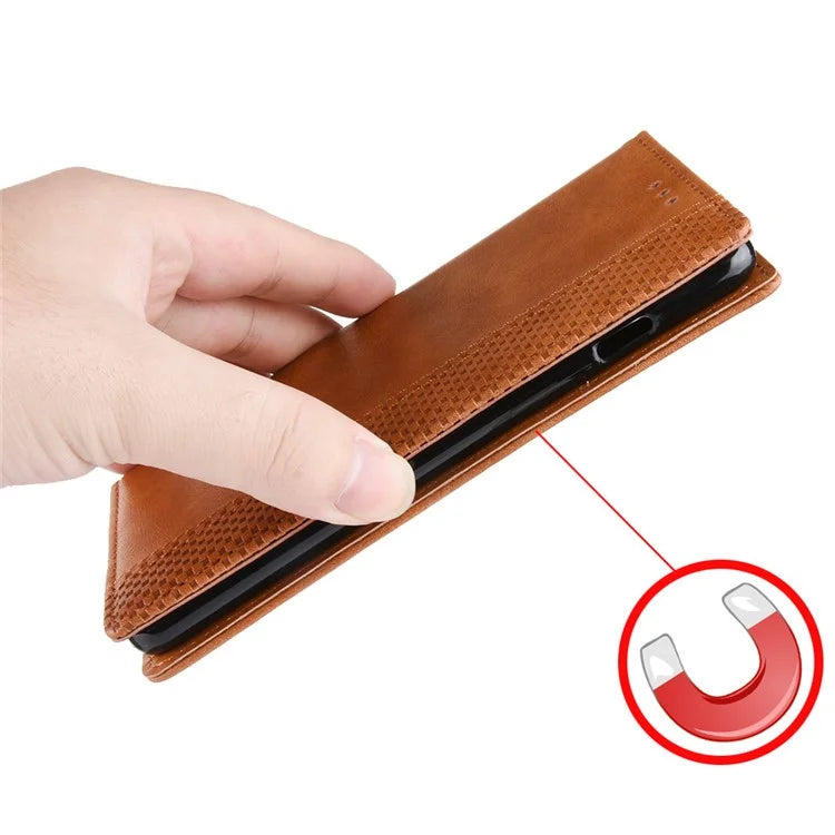 For Xiaomi Redmi Note 13 Pro 4G / Poco M6 Pro 4G Wallet Case Leather Vintage Phone Cover