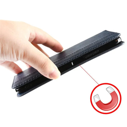 For Xiaomi Redmi Note 13 Pro 4G / Poco M6 Pro 4G Wallet Case Leather Vintage Phone Cover