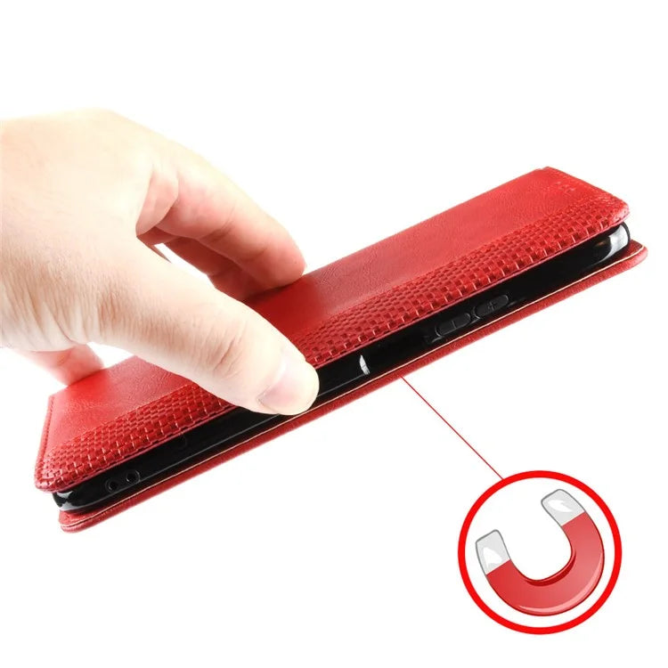 For Xiaomi Redmi Note 13 Pro 4G / Poco M6 Pro 4G Wallet Case Leather Vintage Phone Cover