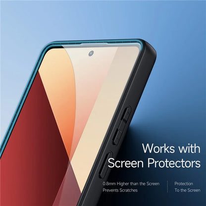 DUX DUCIS Aimo Series For Xiaomi Redmi Note 13 Pro 4G / Poco M6 Pro 4G Case PC+TPU Shockproof Phone Cover (REACH Certification)