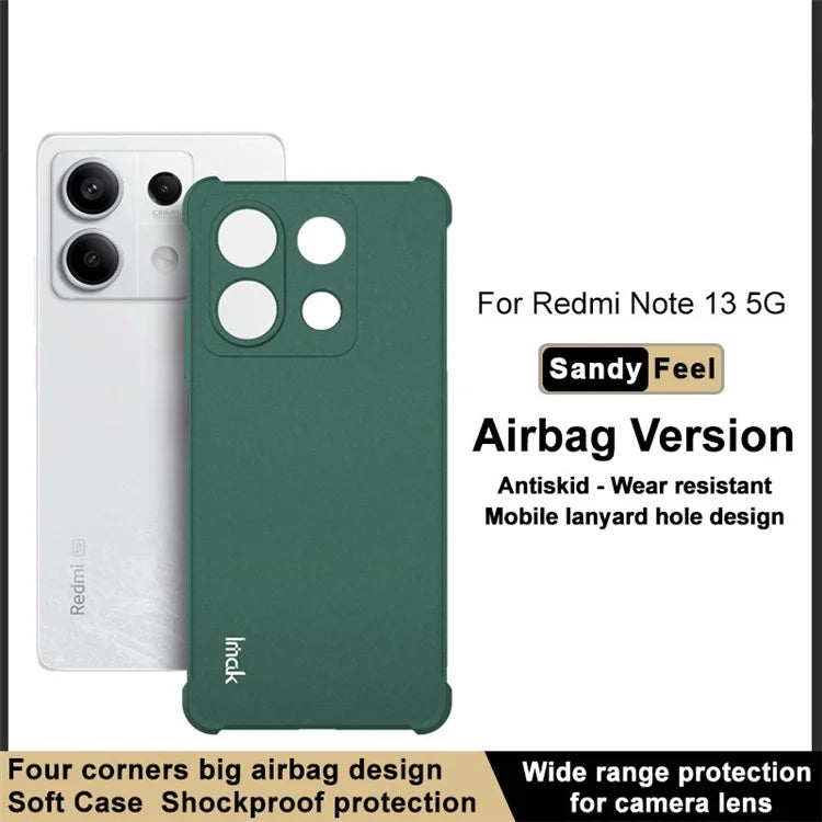 IMAK For Xiaomi Redmi Note 13 5G Matte Phone Case TPU Shock-Absorption Cover