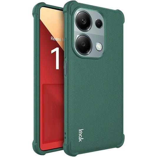 IMAK For Xiaomi Redmi Note 13 Pro 4G / Poco M6 Pro 4G Case Matte TPU Phone Cover Corners Fall Protection