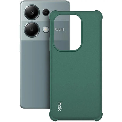 IMAK For Xiaomi Redmi Note 13 Pro 4G / Poco M6 Pro 4G Case Matte TPU Phone Cover Corners Fall Protection