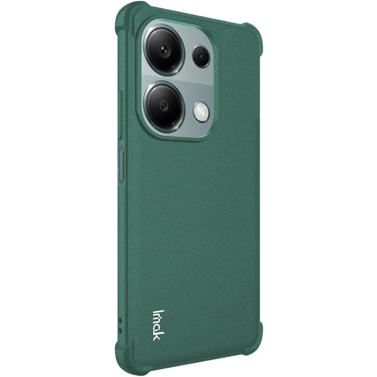 IMAK For Xiaomi Redmi Note 13 Pro 4G / Poco M6 Pro 4G Case Matte TPU Phone Cover Corners Fall Protection