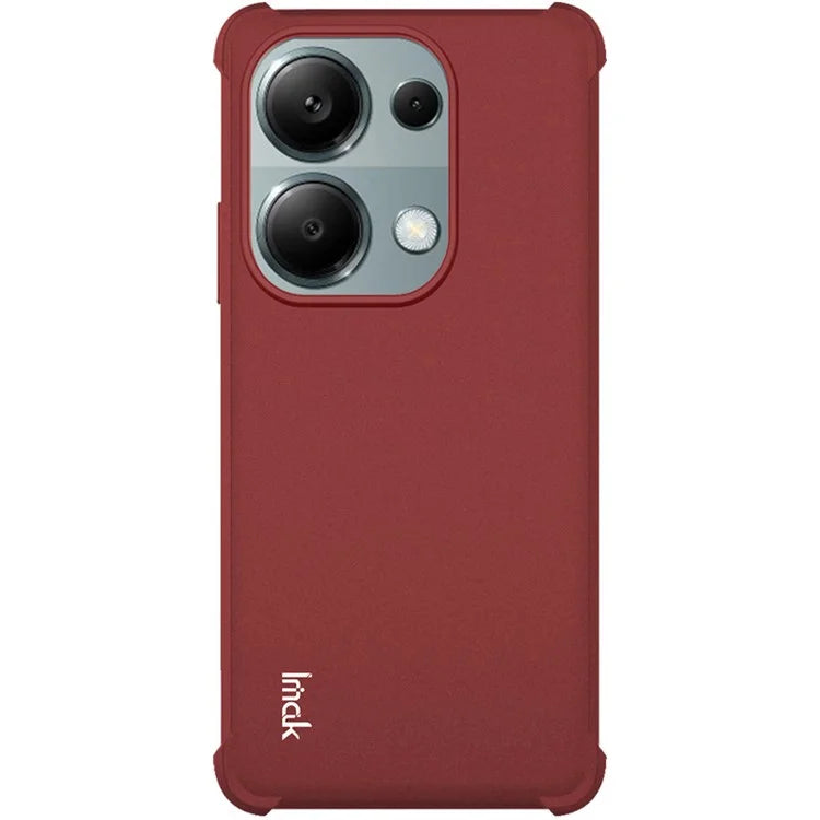 IMAK For Xiaomi Redmi Note 13 Pro 4G / Poco M6 Pro 4G Case Matte TPU Phone Cover Corners Fall Protection