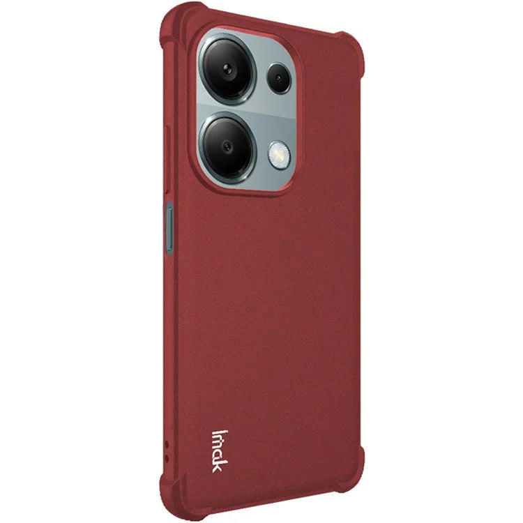 IMAK For Xiaomi Redmi Note 13 Pro 4G / Poco M6 Pro 4G Case Matte TPU Phone Cover Corners Fall Protection