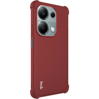 IMAK For Xiaomi Redmi Note 13 Pro 4G / Poco M6 Pro 4G Case Matte TPU Phone Cover Corners Fall Protection