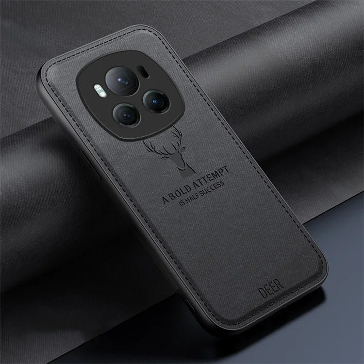 For Honor Magic6 5G Case Deer Pattern PU+PC+TPU Cell Phone Back Cover