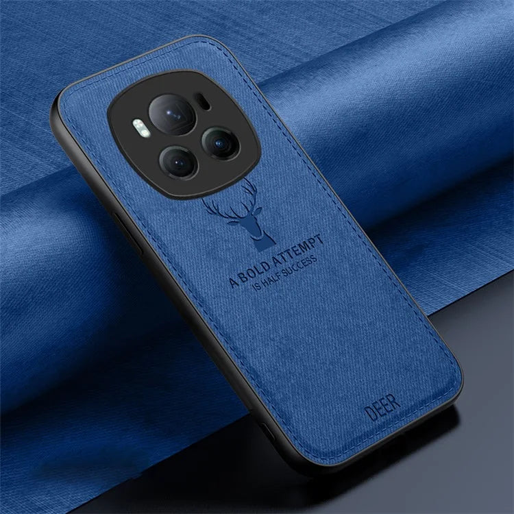 For Honor Magic6 5G Case Deer Pattern PU+PC+TPU Cell Phone Back Cover