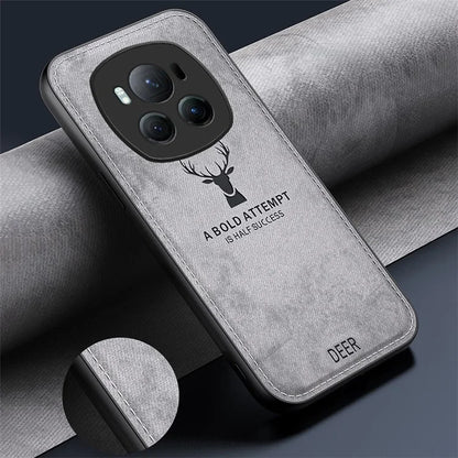 For Honor Magic6 5G Case Deer Pattern PU+PC+TPU Cell Phone Back Cover