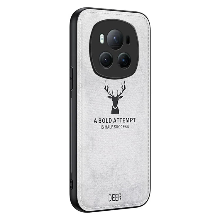 For Honor Magic6 5G Case Deer Pattern PU+PC+TPU Cell Phone Back Cover