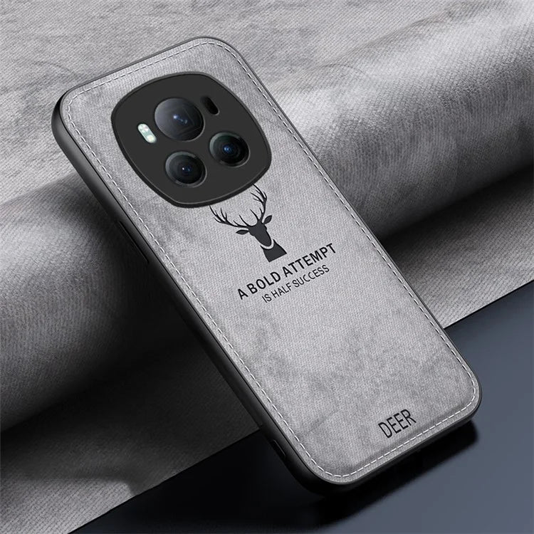 For Honor Magic6 5G Case Deer Pattern PU+PC+TPU Cell Phone Back Cover