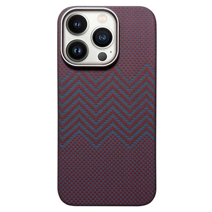 For iPhone 15 Pro Case Compatible with MagSafe Aramid Fiber Flame Resistant Phone Cover