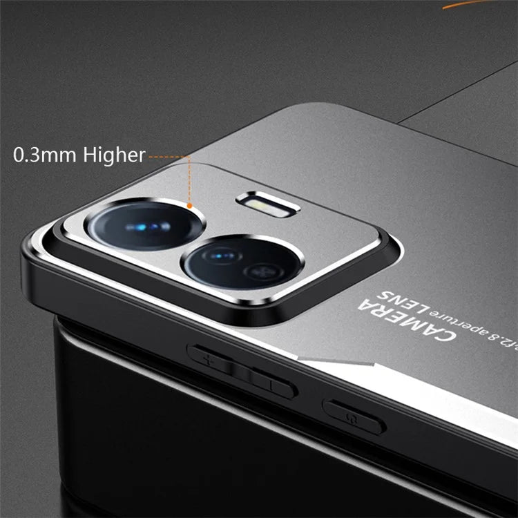 For vivo Y77e 5G Cell Phone Case Airbag Protection Shockproof Shell
