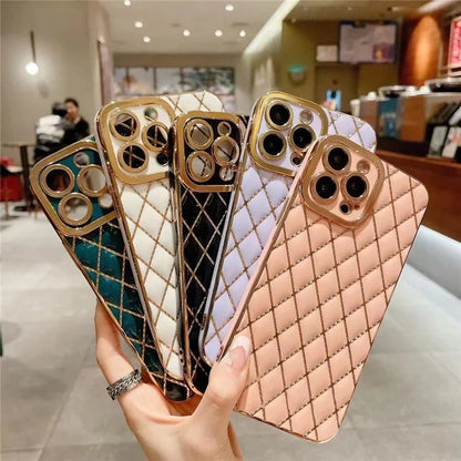 Phone Shell for iPhone 14 Pro Case TPU 6D Electroplating Back Cover