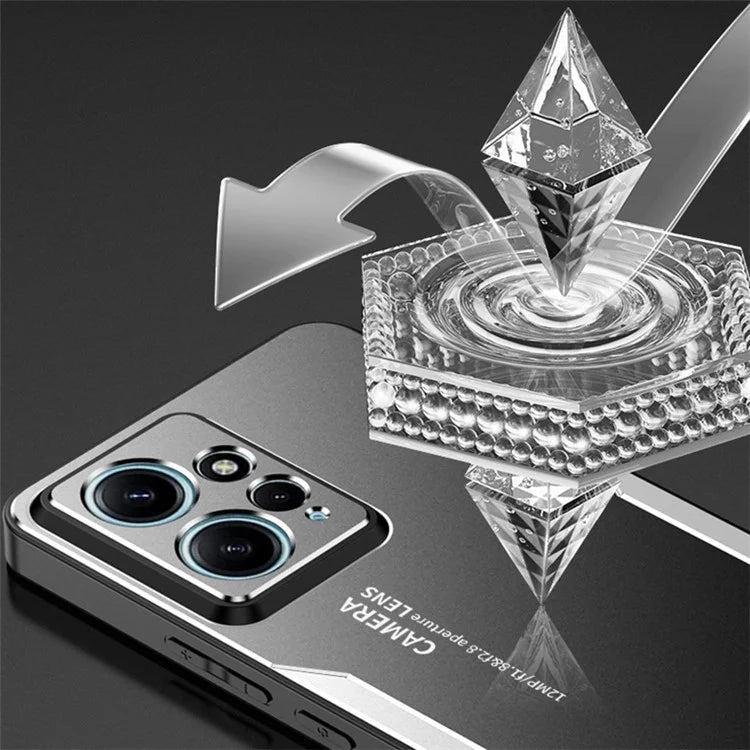 For Xiaomi Redmi Note 12 4G Cell Phone Case Military Grade Anti-scratch Cover