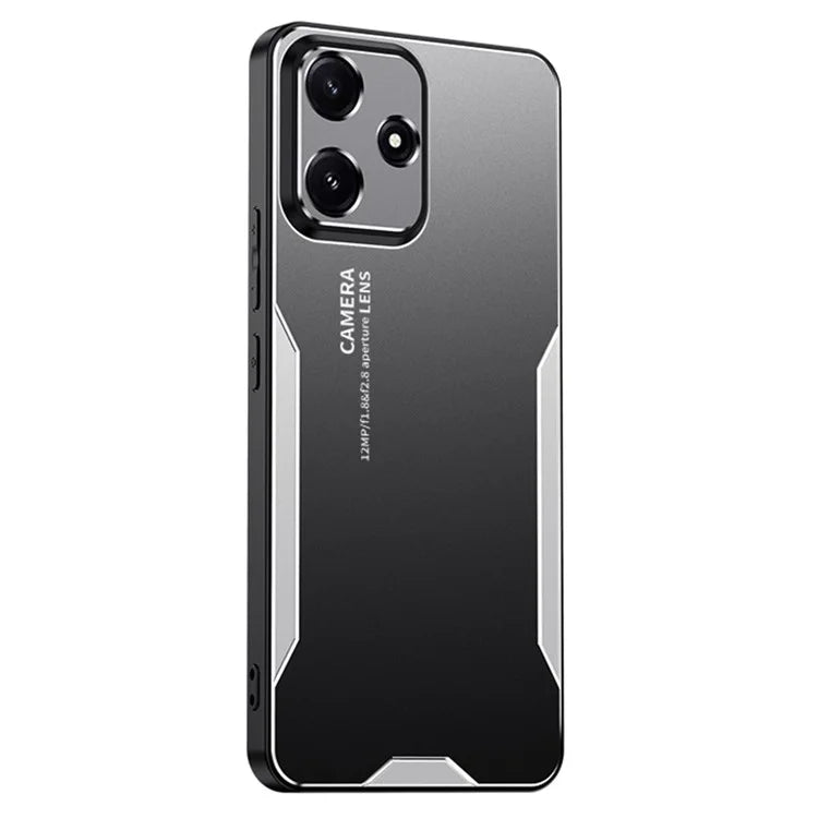 For Xiaomi Redmi Note 12R 5G Metal Phone Case Military Grade Protection Back Shell