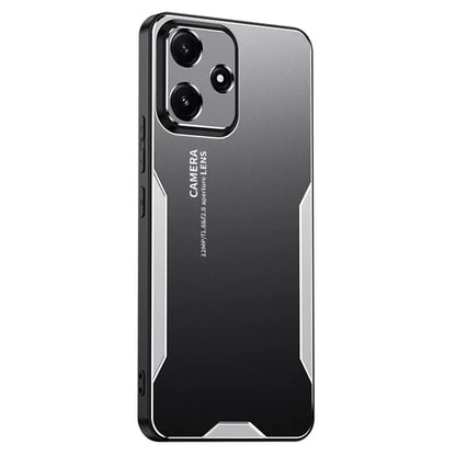 For Xiaomi Redmi Note 12R 5G Metal Phone Case Military Grade Protection Back Shell
