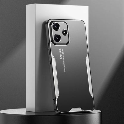 For Xiaomi Redmi Note 12R 5G Metal Phone Case Military Grade Protection Back Shell