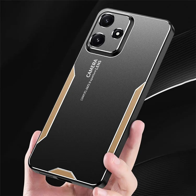 For Xiaomi Redmi Note 12R 5G Metal Phone Case Military Grade Protection Back Shell