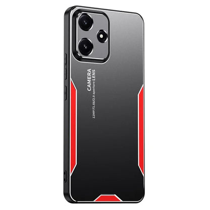For Xiaomi Redmi Note 12R 5G Metal Phone Case Military Grade Protection Back Shell