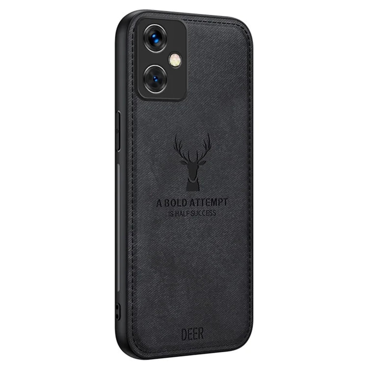 For Xiaomi Redmi 13C 5G Back Case Deer Pattern TPU+PC+PU Anti-drop Phone Cover