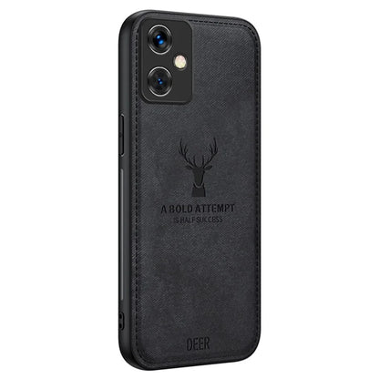 For Xiaomi Redmi 13C 5G Back Case Deer Pattern TPU+PC+PU Anti-drop Phone Cover