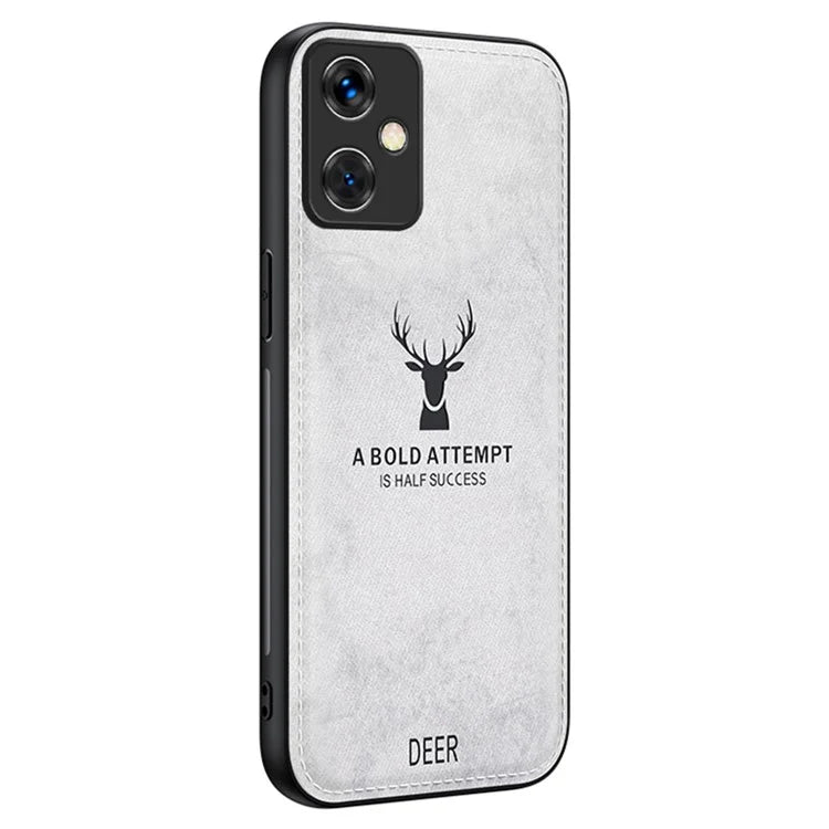 For Xiaomi Redmi 13C 5G Back Case Deer Pattern TPU+PC+PU Anti-drop Phone Cover