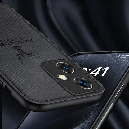 For Xiaomi Redmi 13C 5G Back Case Deer Pattern TPU+PC+PU Anti-drop Phone Cover