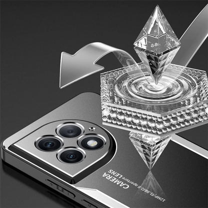 Case for OnePlus Ace 2 Pro 5G Shell Matte PC+TPU+Aluminum Alloy Phone Protector