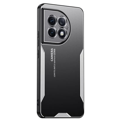 Case for OnePlus Ace 2 Pro 5G Shell Matte PC+TPU+Aluminum Alloy Phone Protector