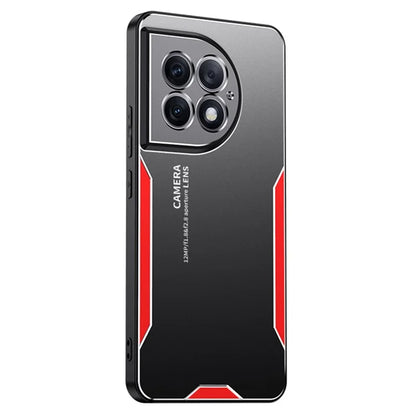 Case for OnePlus Ace 2 Pro 5G Shell Matte PC+TPU+Aluminum Alloy Phone Protector