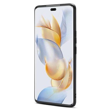 For Honor 90 Pro Kickstand Cover Flower Pattern Card Holder Protective Phone Case