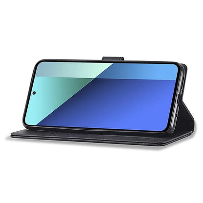 LC.IMEEKE For Xiaomi Redmi Note 13 Pro 4G / Poco M6 Pro 4G Leather Case Folio Stand View Phone Cover