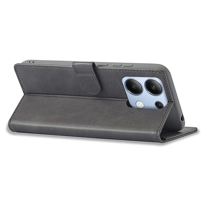 LC.IMEEKE For Xiaomi Redmi Note 13 Pro 4G / Poco M6 Pro 4G Leather Case Folio Stand View Phone Cover