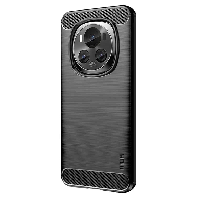 MOFI JK TPU Series-1 For Honor Magic6 5G Case Carbon Fiber Texture TPU Soft Back Cover