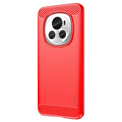 MOFI JK TPU Series-1 For Honor Magic6 5G Case Carbon Fiber Texture TPU Soft Back Cover