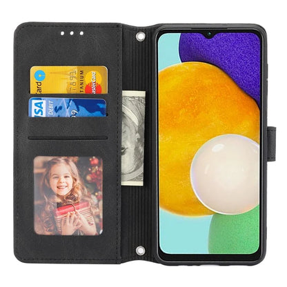 For Samsung Galaxy S24+ Phone Case Anti-scratch PU Leather+TPU Imprinted Cover