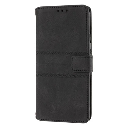 For Samsung Galaxy S24+ Phone Case Anti-scratch PU Leather+TPU Imprinted Cover