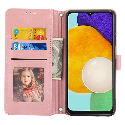 For Samsung Galaxy S24+ Phone Case Anti-scratch PU Leather+TPU Imprinted Cover