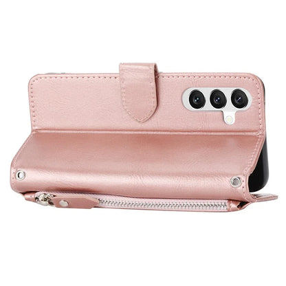 For Samsung Galaxy A15 4G / A15 5G Case Zipper Pocket Phone Protector with Crossbody Shoulder Strap