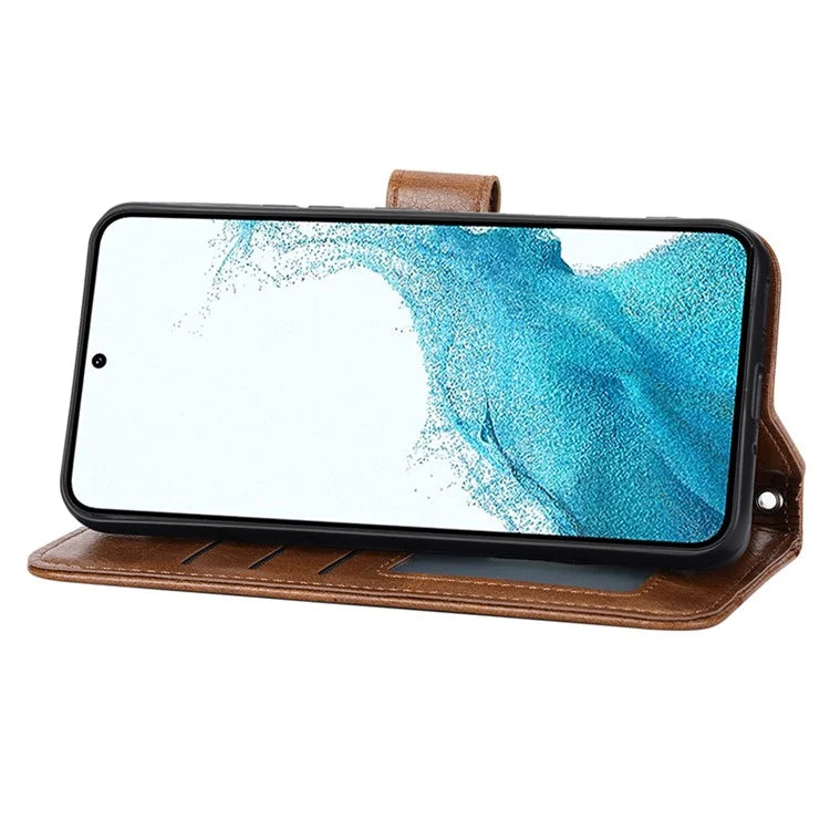 For Samsung Galaxy A15 4G / A15 5G Case Zipper Pocket Phone Protector with Crossbody Shoulder Strap