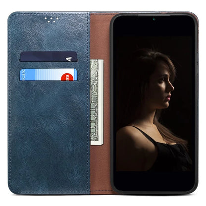 For Xiaomi Redmi Note 13 Pro+ 5G Phone Case Waxy Crazy Horse Texture Wallet Cover